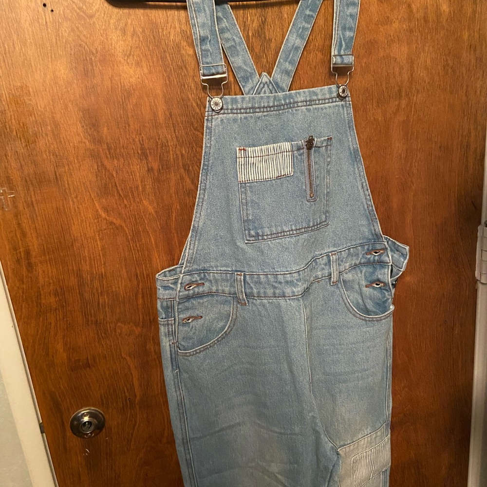 Blue Denim Overalls